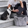 Bolso grande de lujo ELVA gris