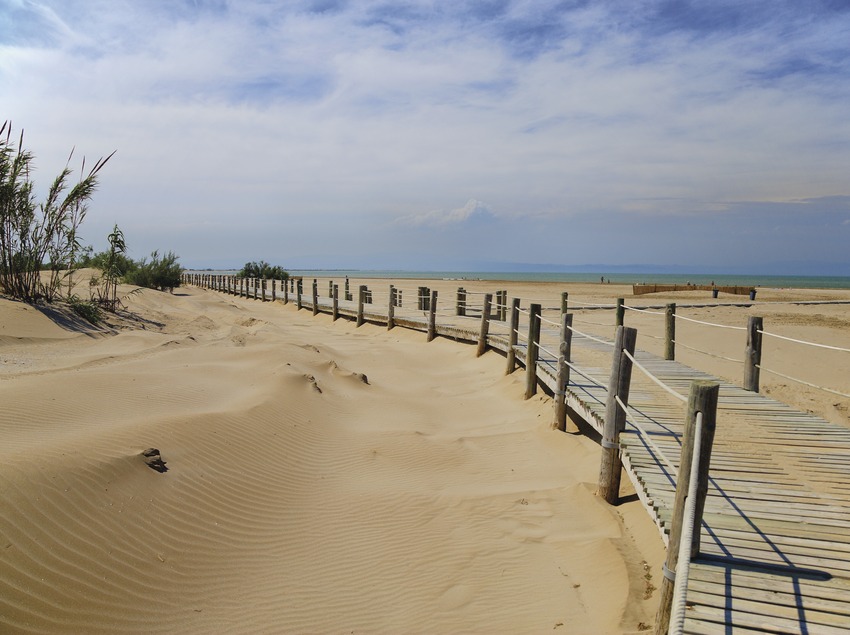 Playa de Riumar en Deltebre​